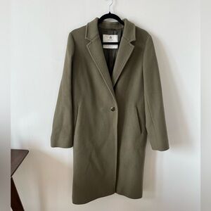 Aritzia Babaton Stedman Coat - Olive (Size Small)